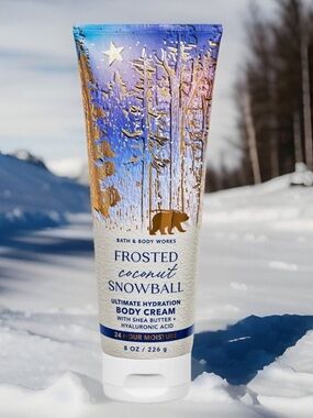 NEW - Bath & Body Works Frosted Coconut Snowball Body Cream
